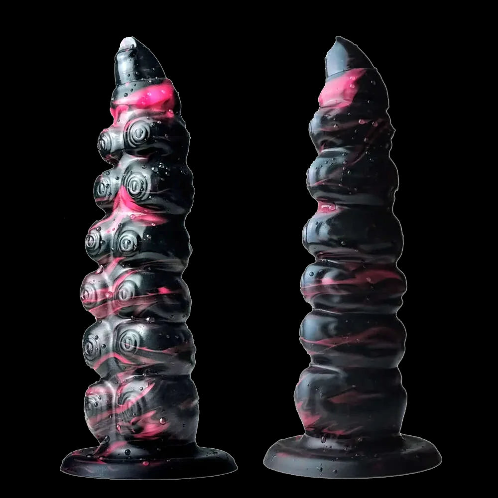 Mutant Caterpillar - Fantasy Knot Dildo 8.7 Inches