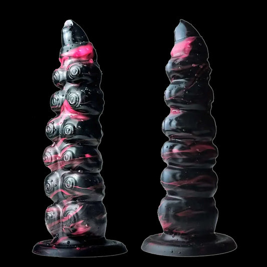 Mutant Caterpillar - Fantasy Knot Dildo 8.7 Inches