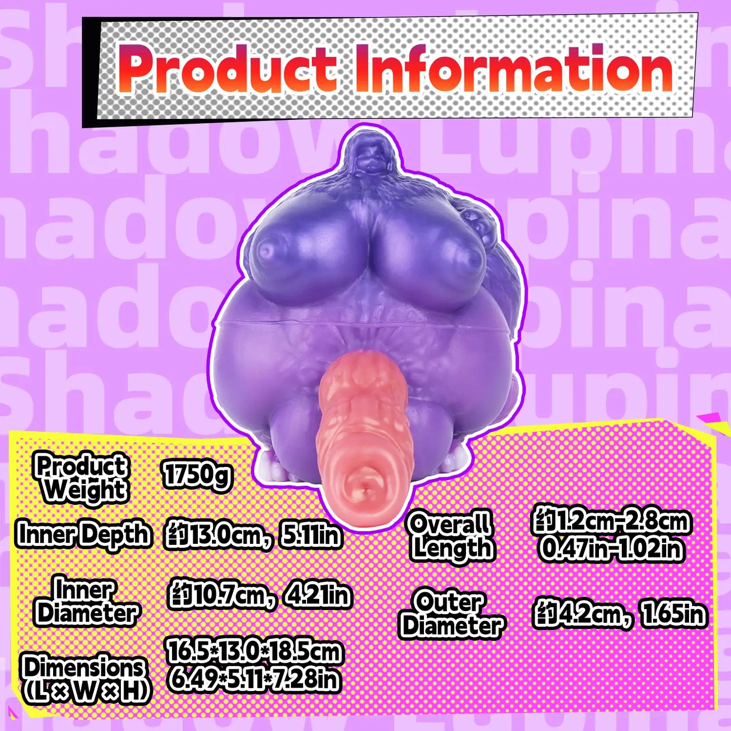 Mutant Futa Wolf Stroker — Hermaphrodite Masturbator