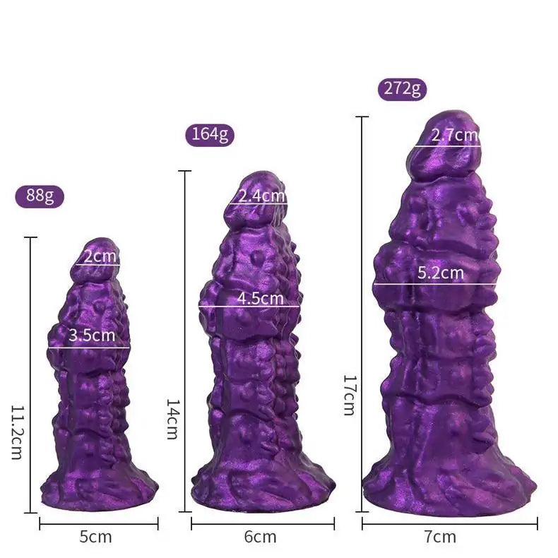 Mystic Purple Beetle Butt Plug