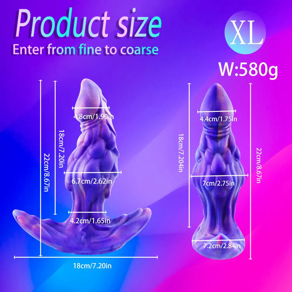 Mythic Qilin Fantasy Silicone Dildo 4 Size