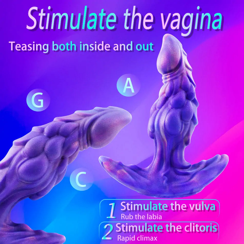 Mythic Qilin Fantasy Silicone Dildo 4 Size