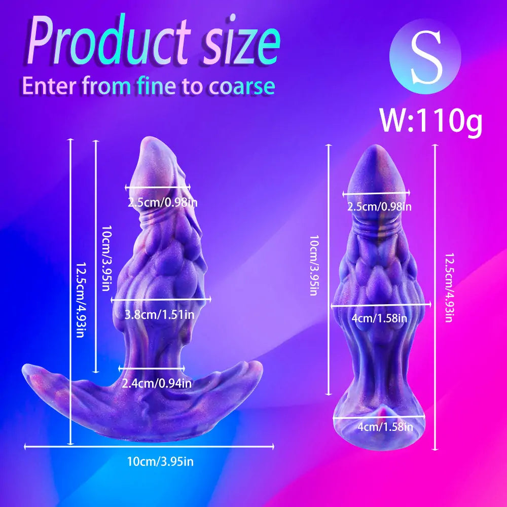 Mythic Qilin Fantasy Silicone Dildo 4 Size