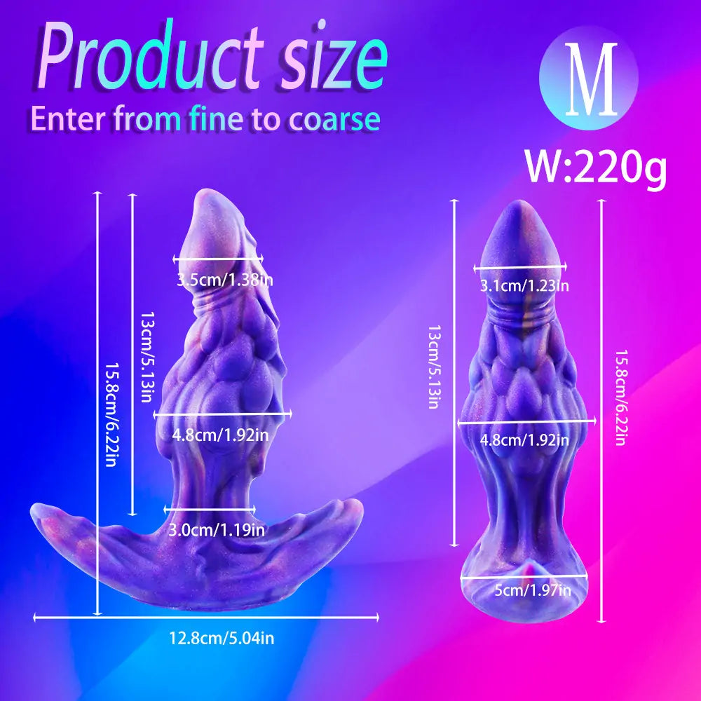 Mythic Qilin Fantasy Silicone Dildo 4 Size