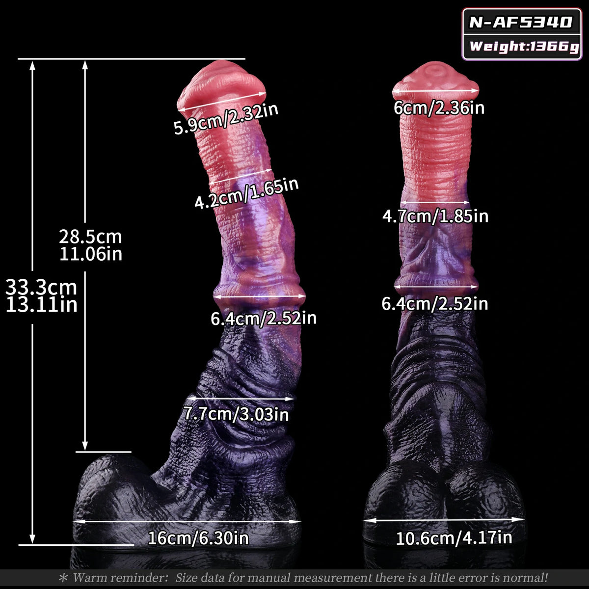 Stallion Force – Large Horse Dildo with 11 Size Options