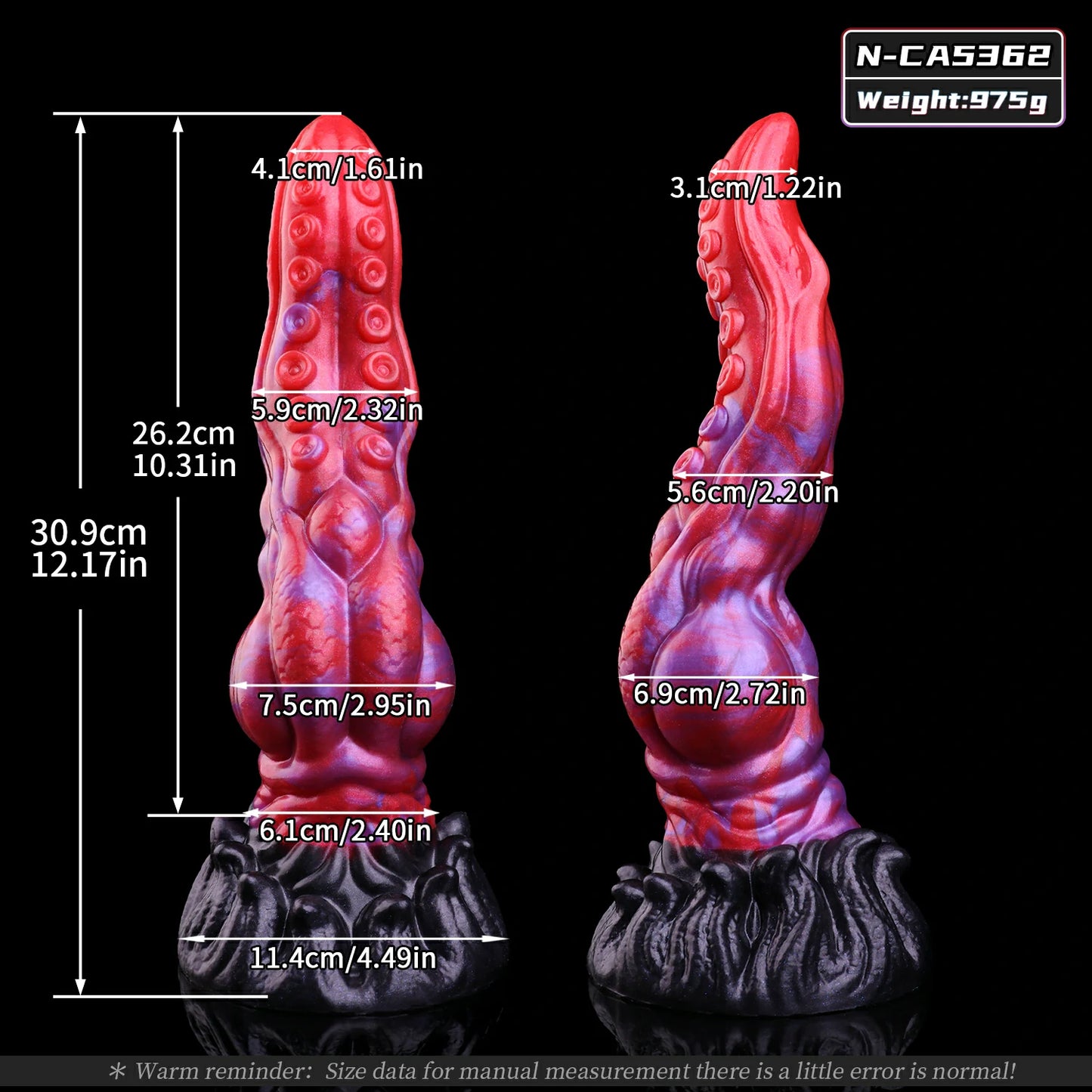 Abyssal Tentacle Fantasy Monster Dildo Series