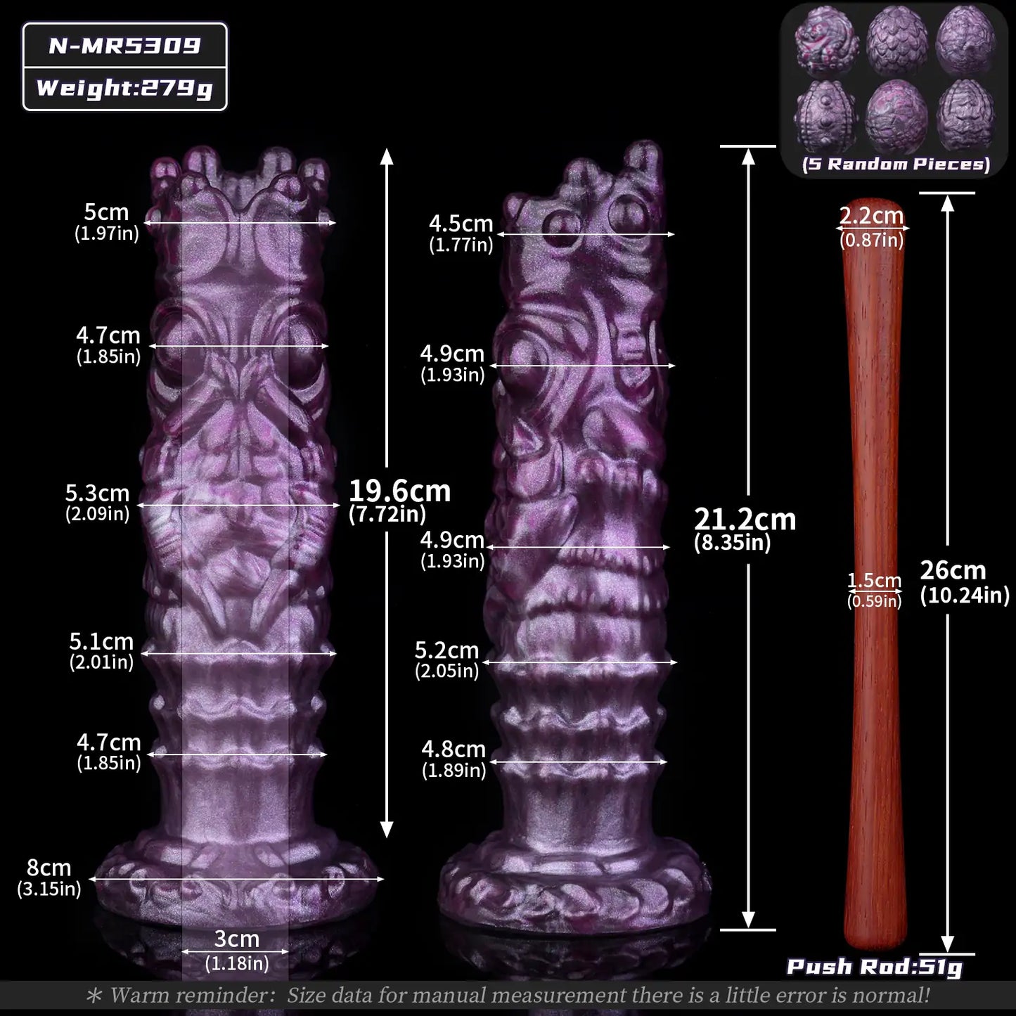 Alien Monster Ovipositor Dildo - 10 Style