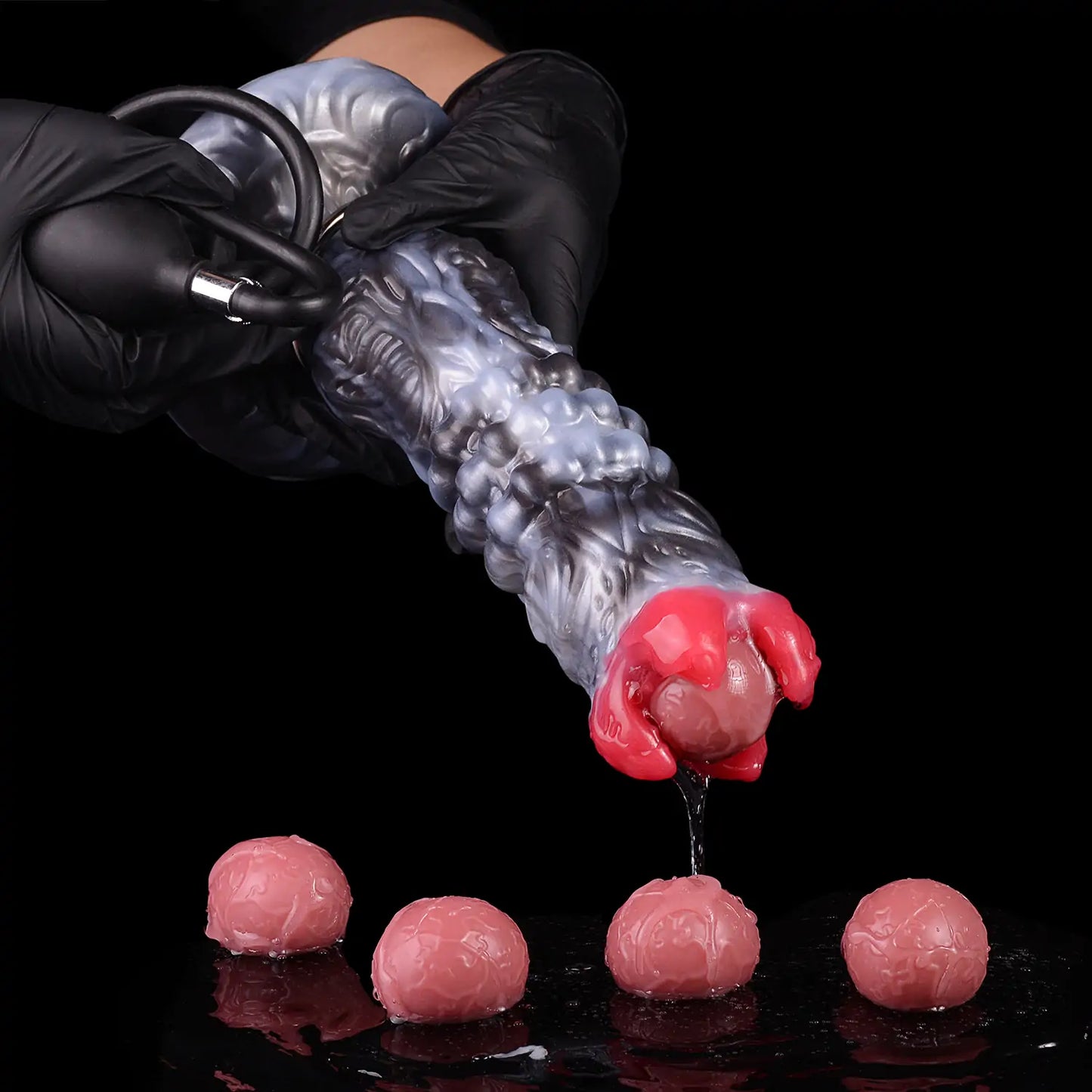 Fantasy Petal Inflatable Ovipositor Dildo