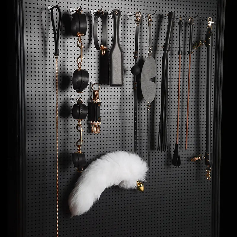 NUKO Luxury BDSM Leather Bondage Trunk Set