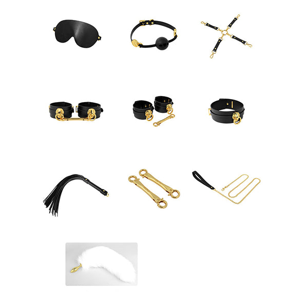 NUKO Luxury BDSM Leather Bondage Trunk Set