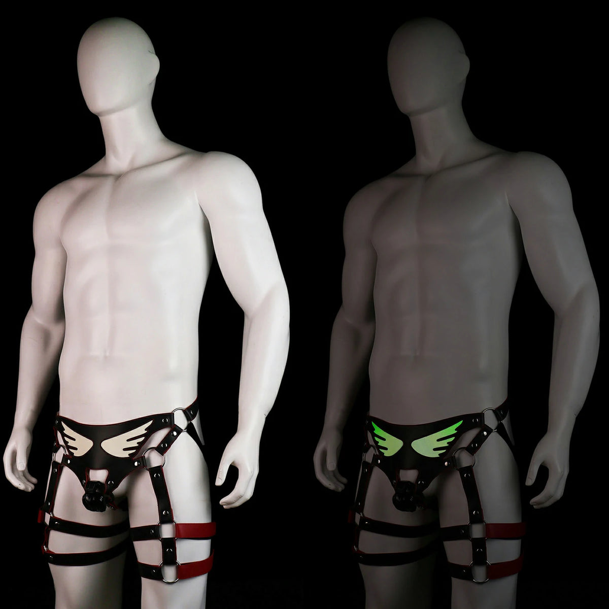 Night Demon – Halloween Glow-in-the-Dark Wearable Chastity Cage