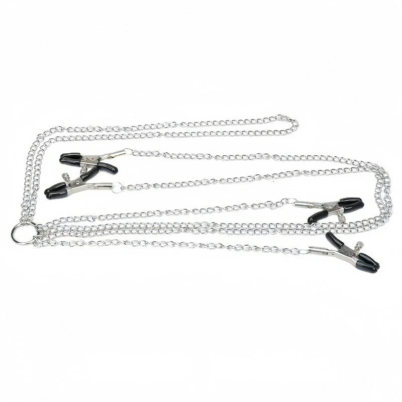 Nipple Clamps With Clit Clamp
