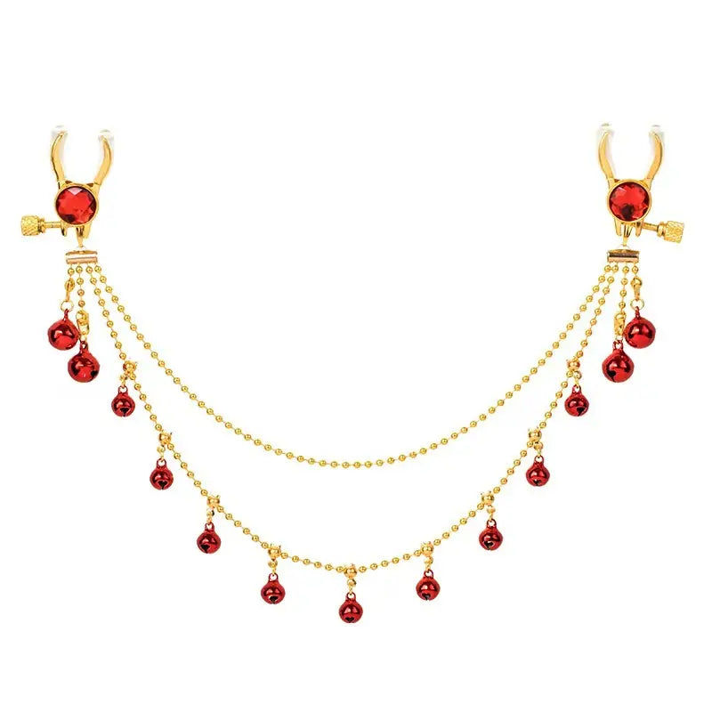 Nipple Clit Jewelry Clips with Tassels