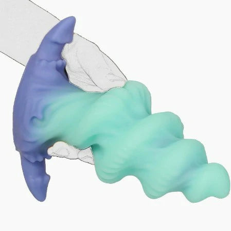 Liquid Silicone Ribbed Butt Plug