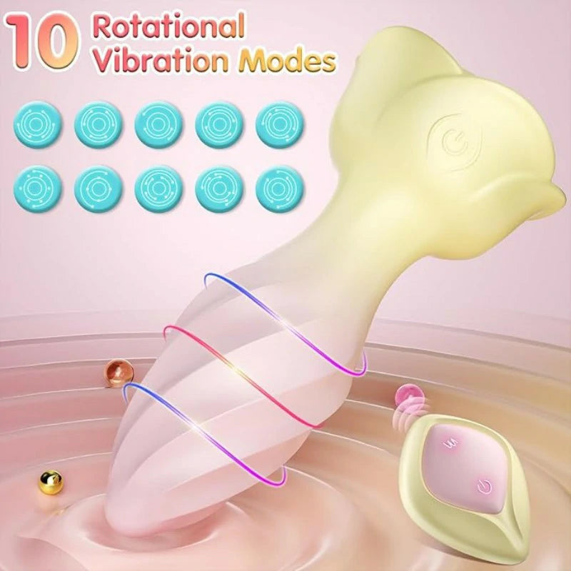 Velvet Rose App-Controlled Swinging Anal Plug
