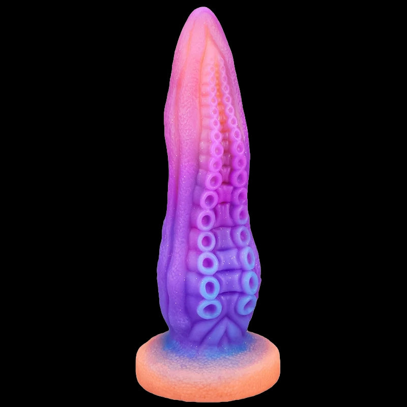 Northern Lights Tenta-Cock Dildo: Glow in the Dark Fantasy Toy
