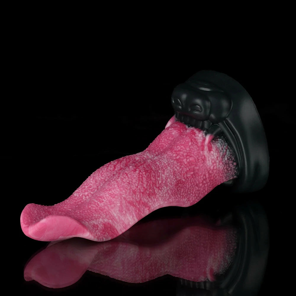 Wolf's Lick Wolf Maw Dildo with Suction Base