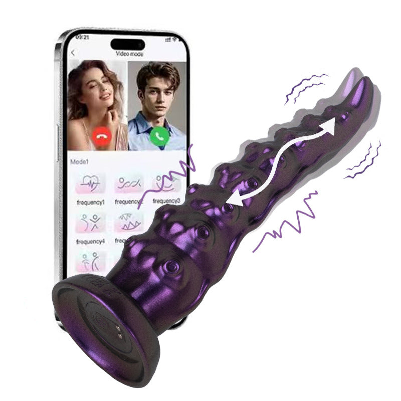 OctoWave App-Controlled Peristaltic Tentacle Vibrator