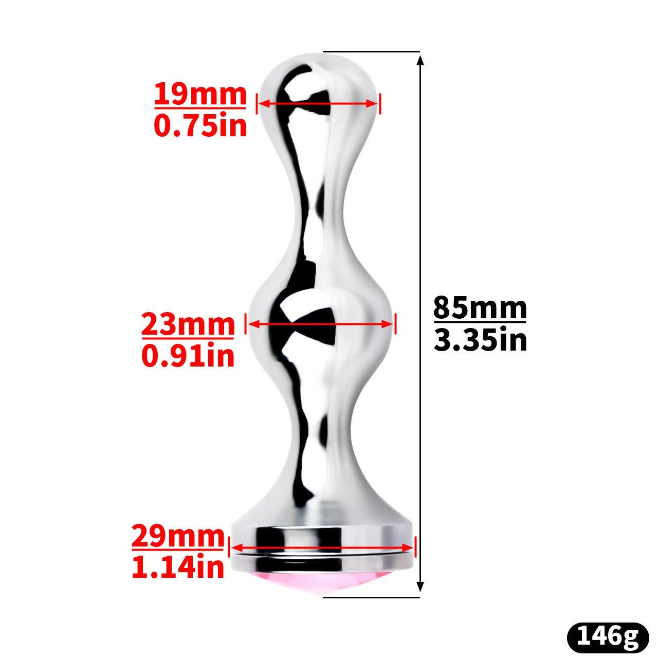 FRRK Metal Seashell Shape Chastity Lock (Optional Ring Sizes)