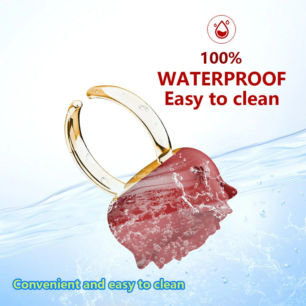Rose Thorn – Rose Clitoral Vibrator Ring