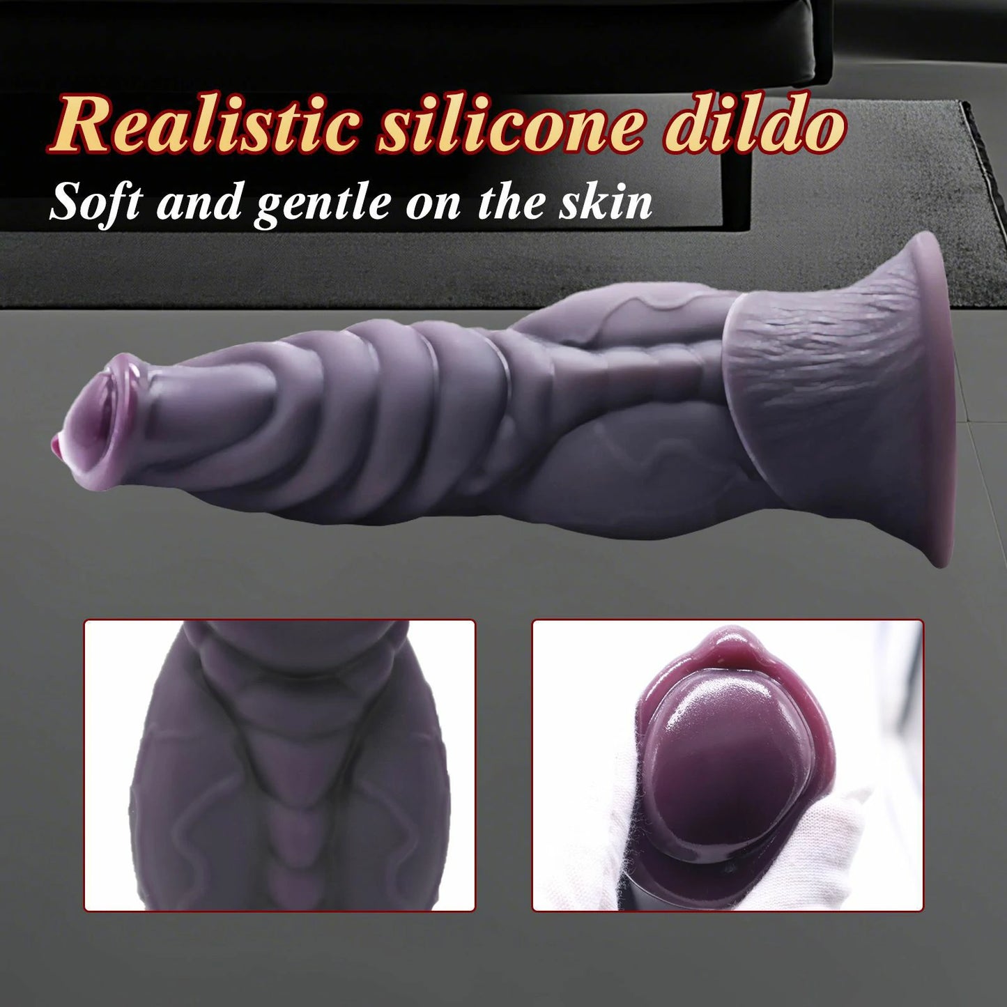 Wild Power: Realistic Horse Fantasy Silicone Dildo
