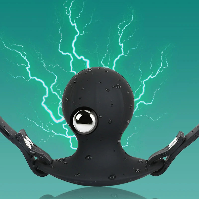 Remote-Controlled Wireless Electric Shock Gag Ball