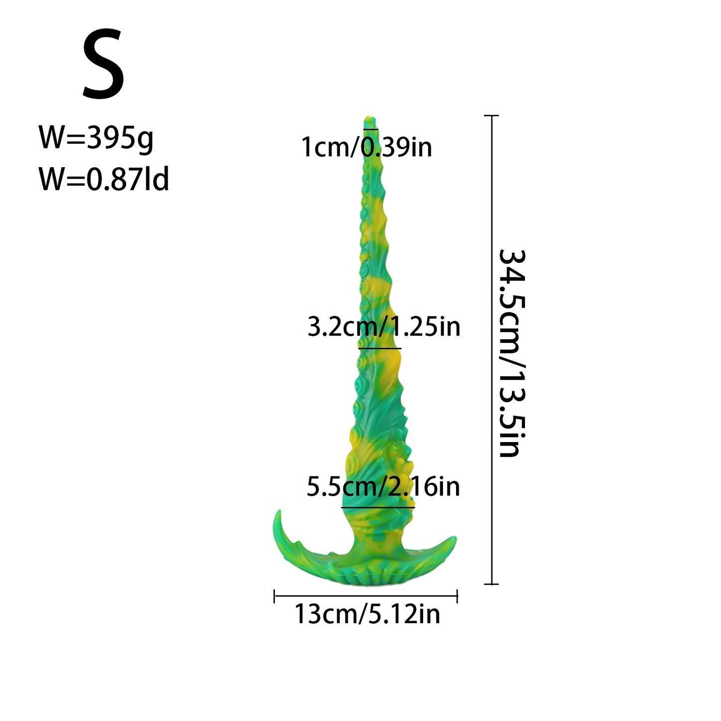 Extra-Long Octopus Tentacle Monster Dildo