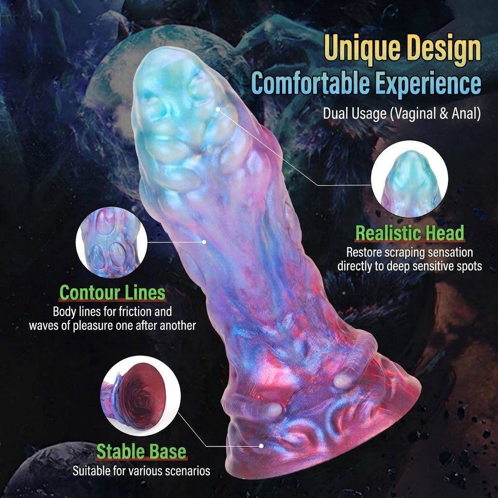 Taurus Celestial Liquid Silicone Dildo