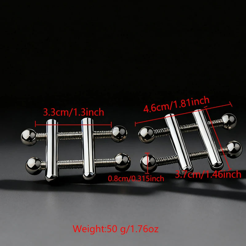 Iron Grip - Parallelogram Nipple Clamps