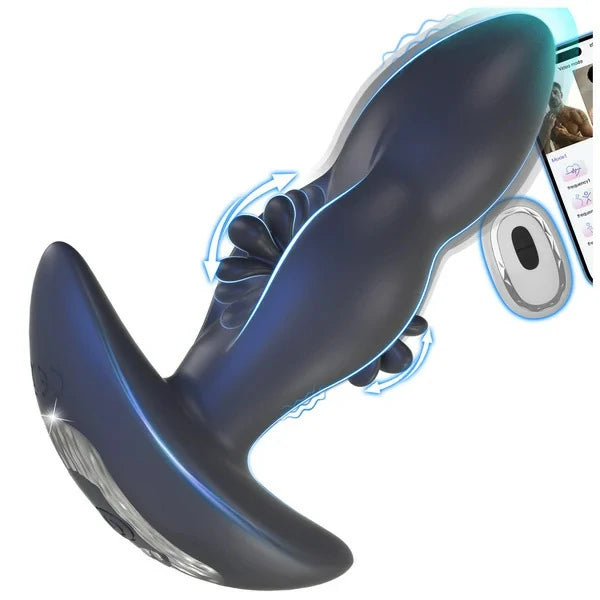 Smart App Flapping Wing Prostate Massager with Dual Stimulation