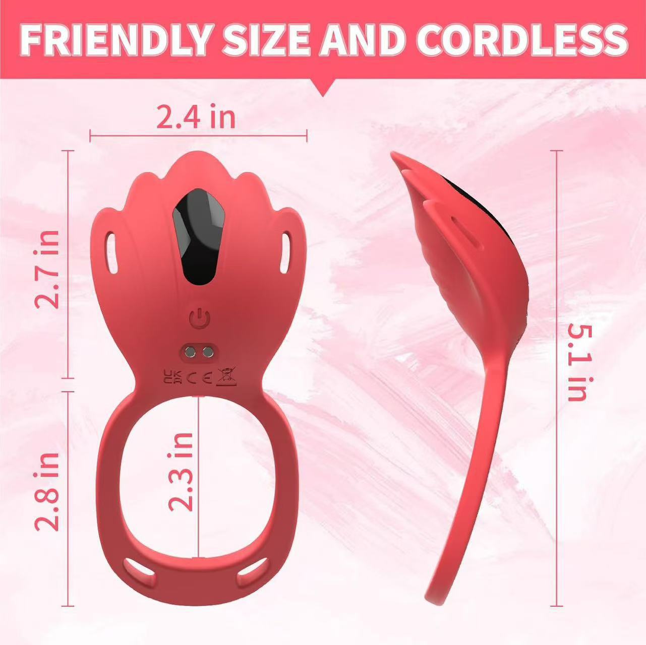 Wearable Clit Vibrator with Remote Control