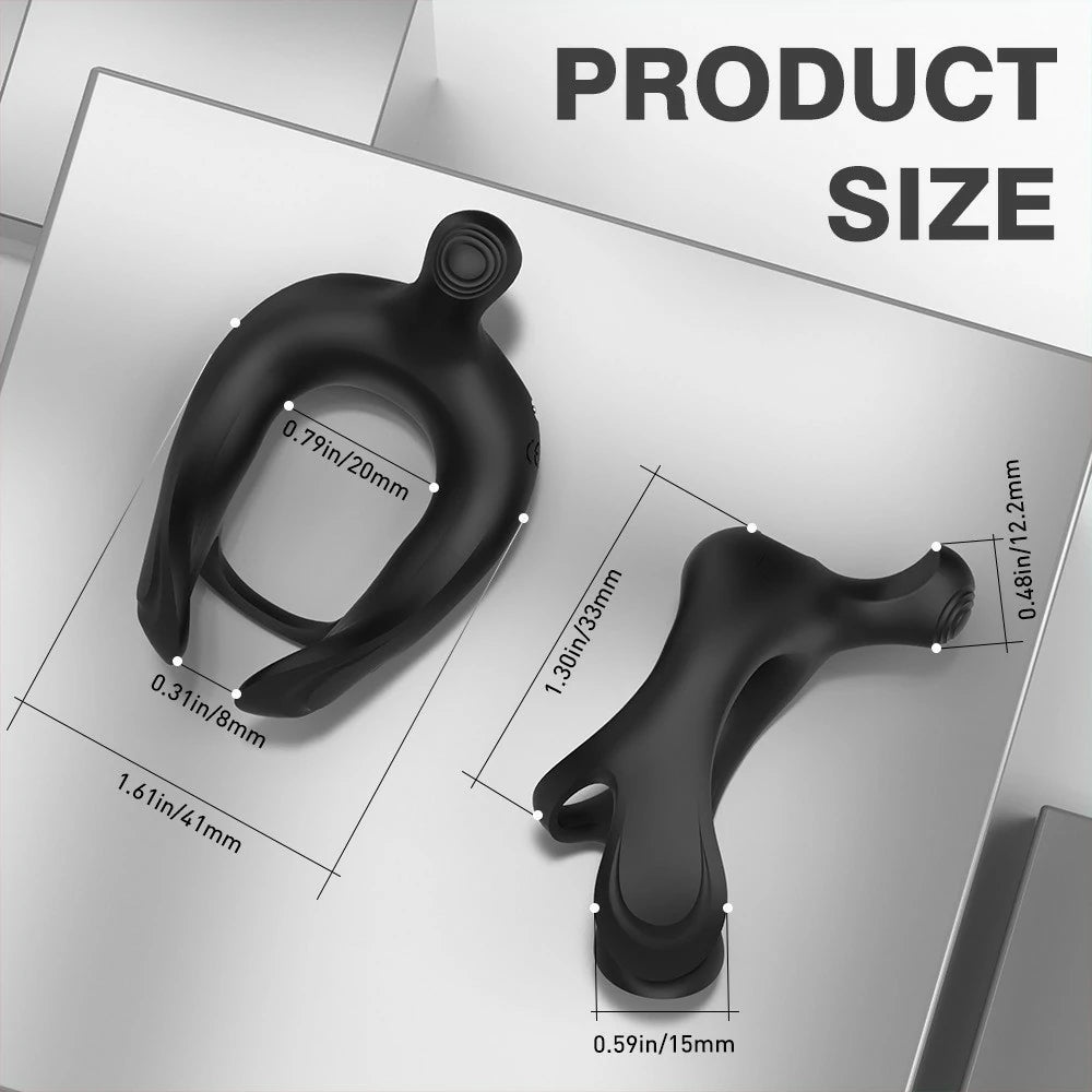 SHD Reversible Remote Cock Ring & Clitoral Stimulator