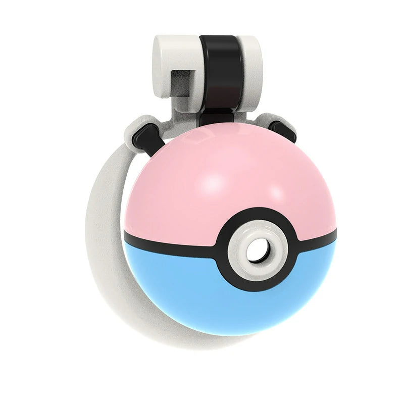 Pokemon Pokeball Style Resin Male Chastity Cage Set