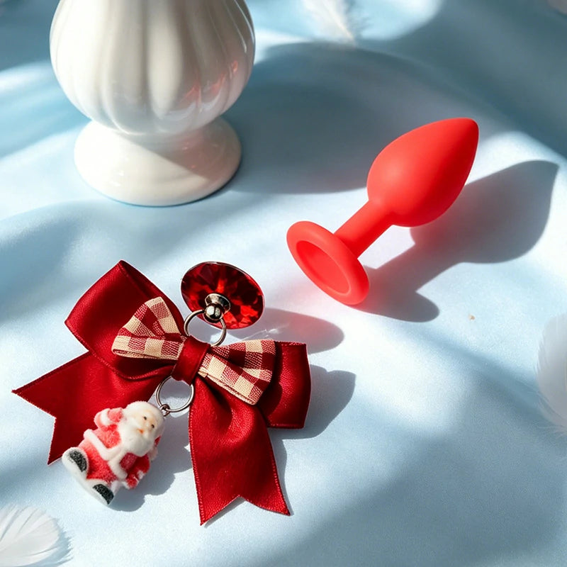 Holiday Edition Silicone Butt Plug - Cute Christmas Series