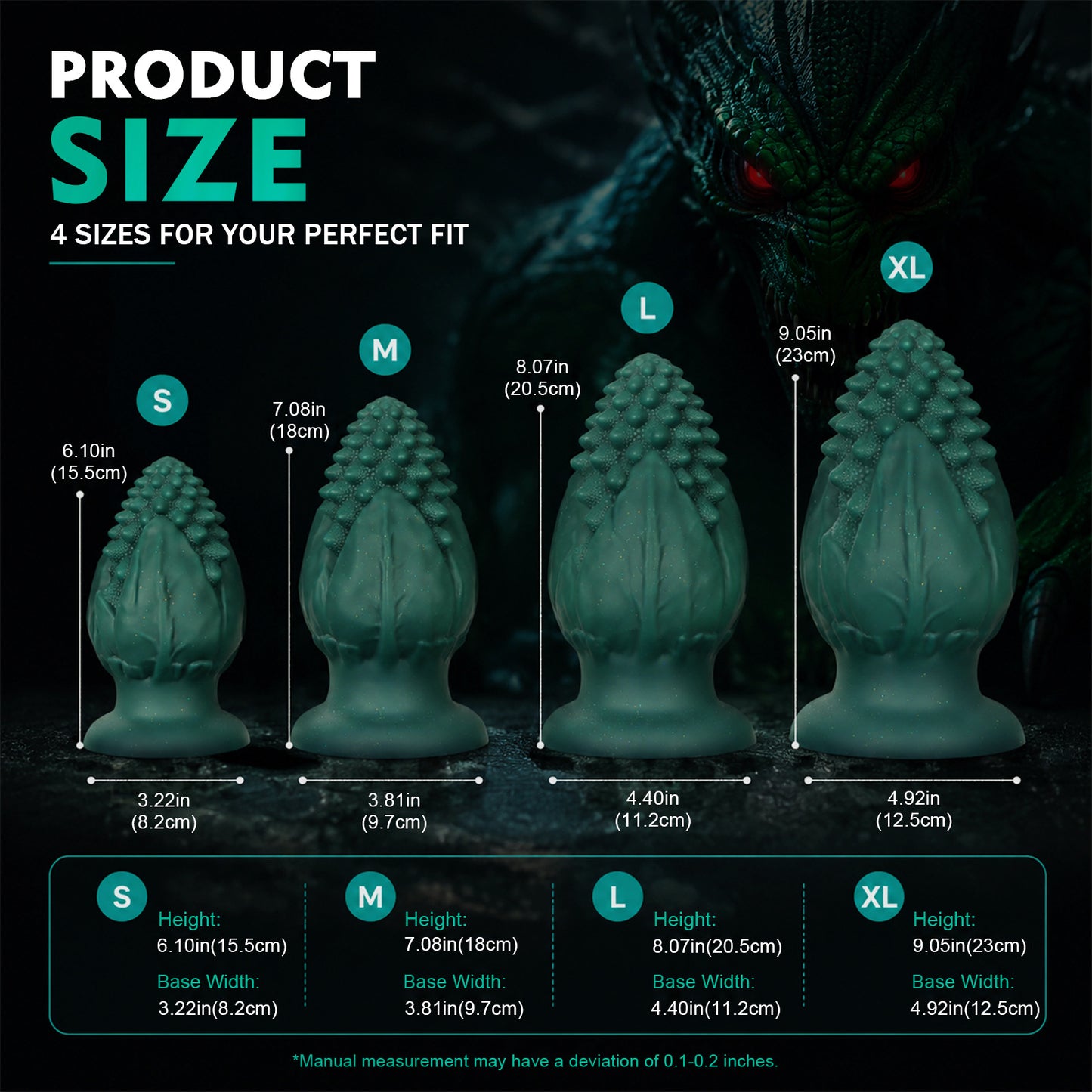 Silicone Cauliflower Anal Plug – Soft Liquid Silicone Expansion Butt Plug