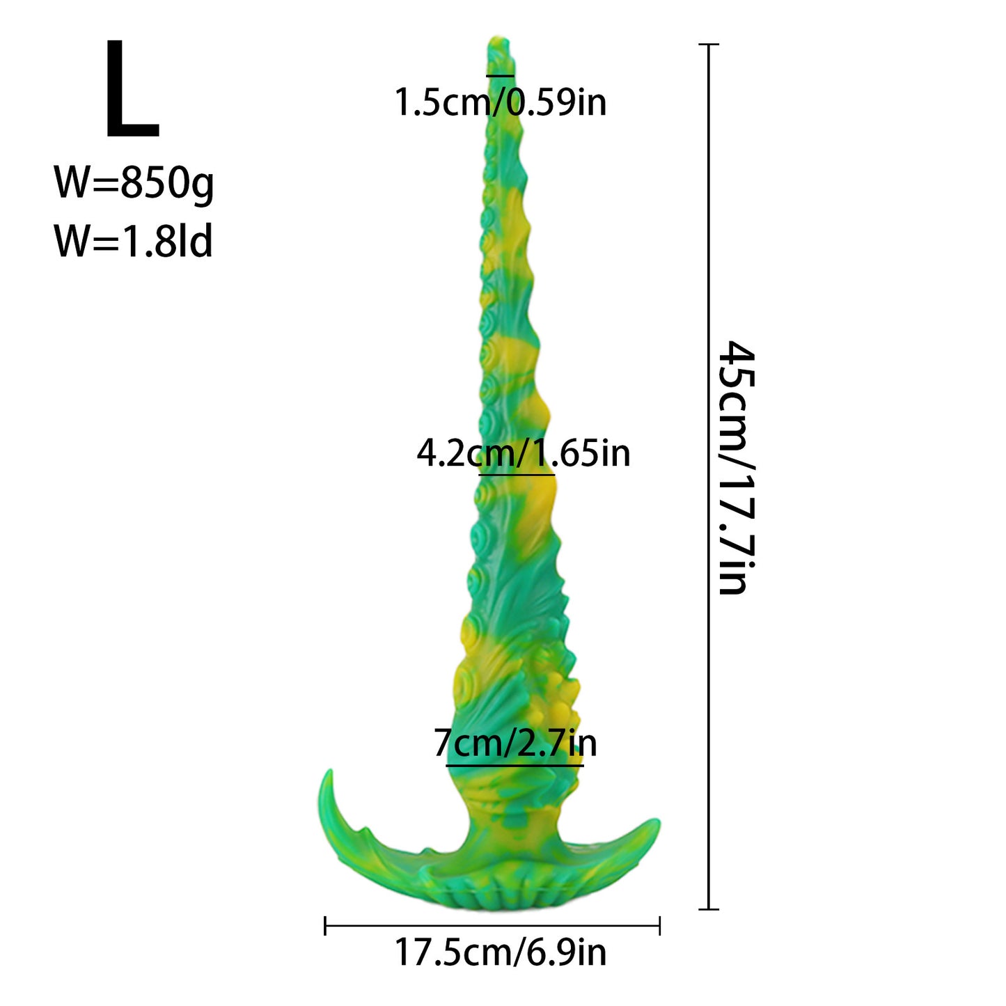 Extra-Long Octopus Tentacle Monster Dildo