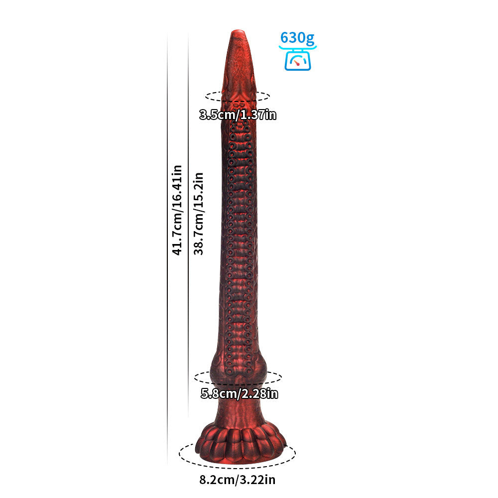 Eel Tentacle Alien Design Silicone Anal Plug