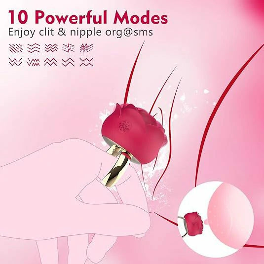 Rose Thorn – Rose Clitoral Vibrator Ring