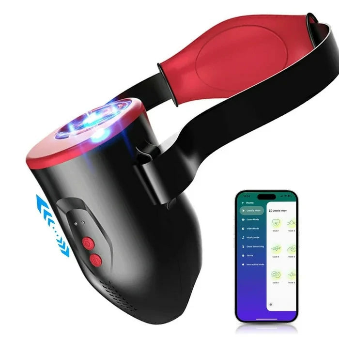 Thrust Fit-App Controlled Wearable Thrusting Masturbator