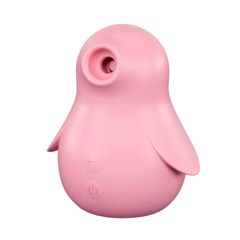 Namiya Pink Penguin Clitoral & Nipple Suction Toy