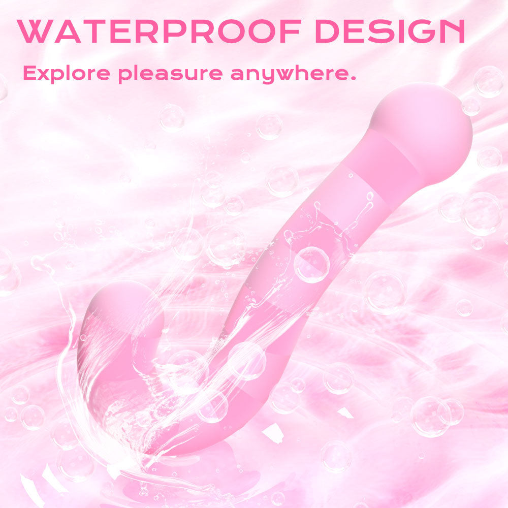 Double-headed Vibrating G-spot Clitoral Vibrator With APP Control