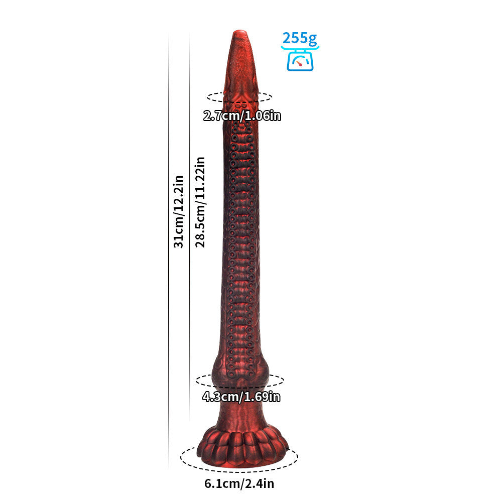 Eel Tentacle Alien Design Silicone Anal Plug