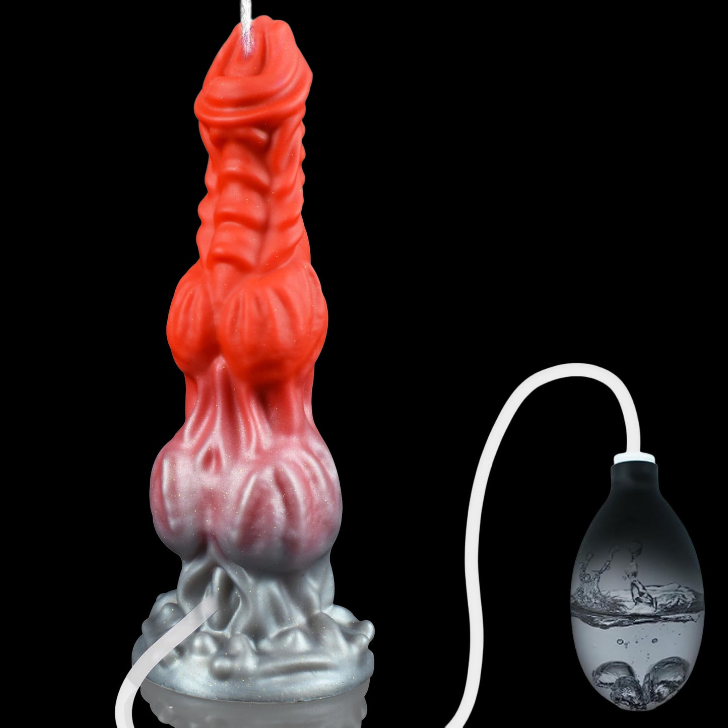 Anesidora Midnight Beast 8" Water-Spraying Canine Dildo