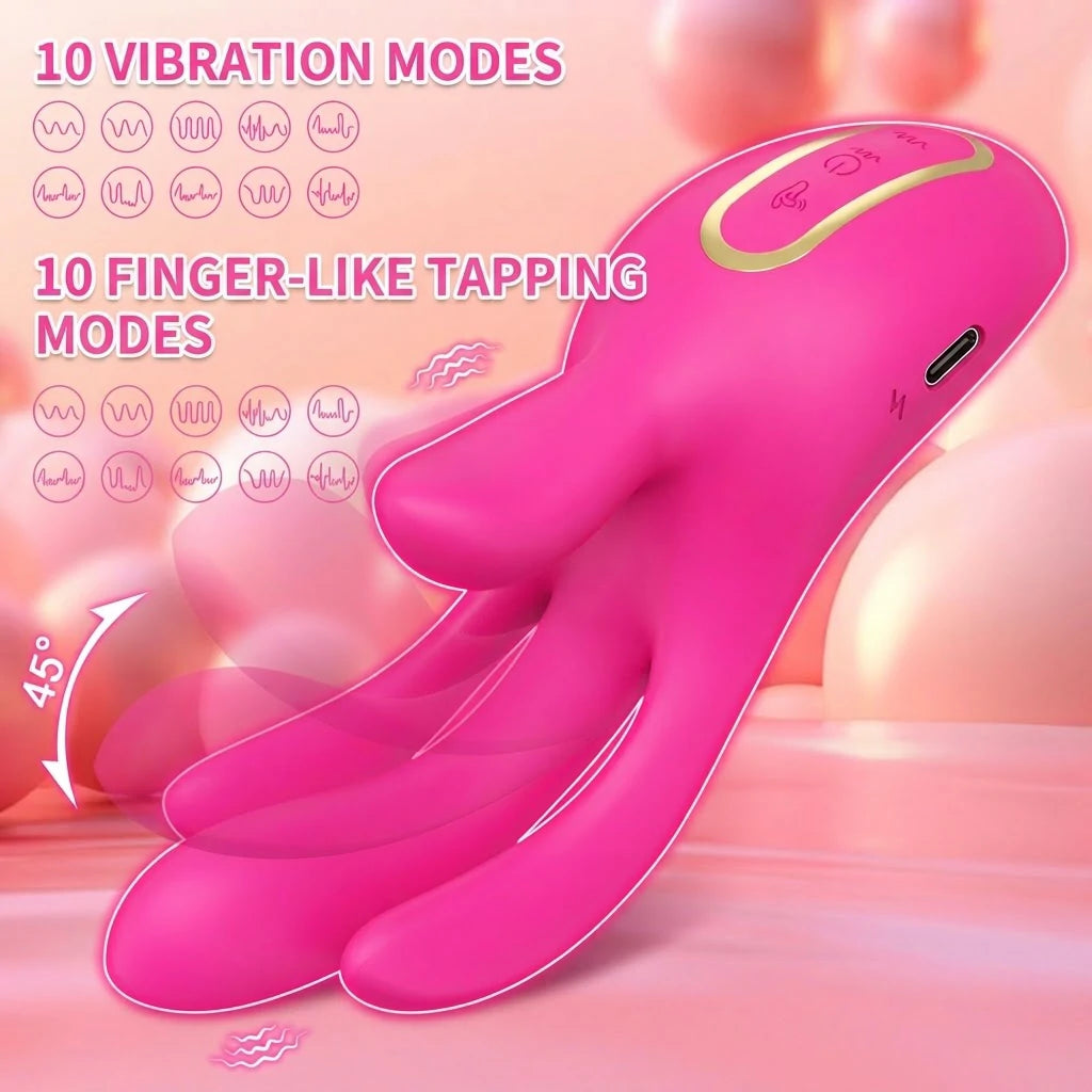 Velvet Fingers-20 Mode Adjustable Clitoral Stimulator