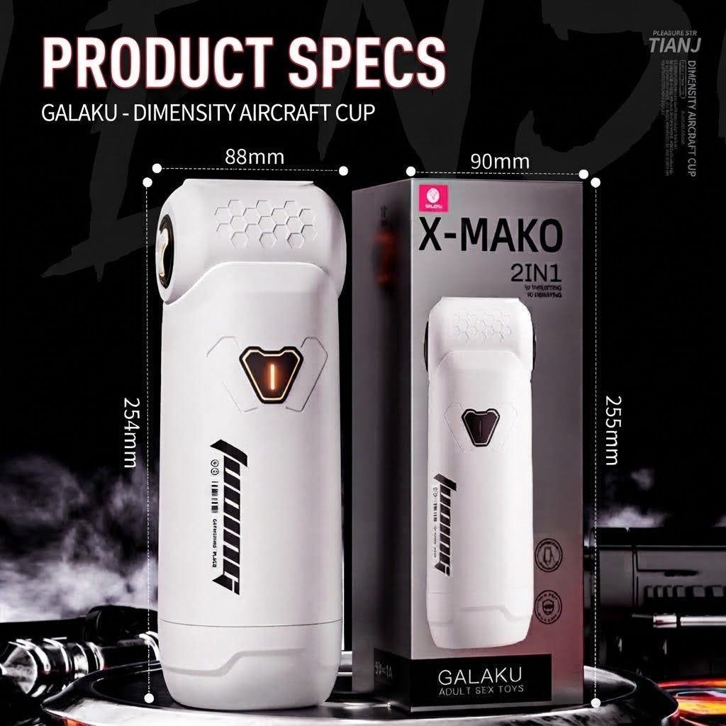 GALAKU Smart App-Controlled Telescopic Masturbator