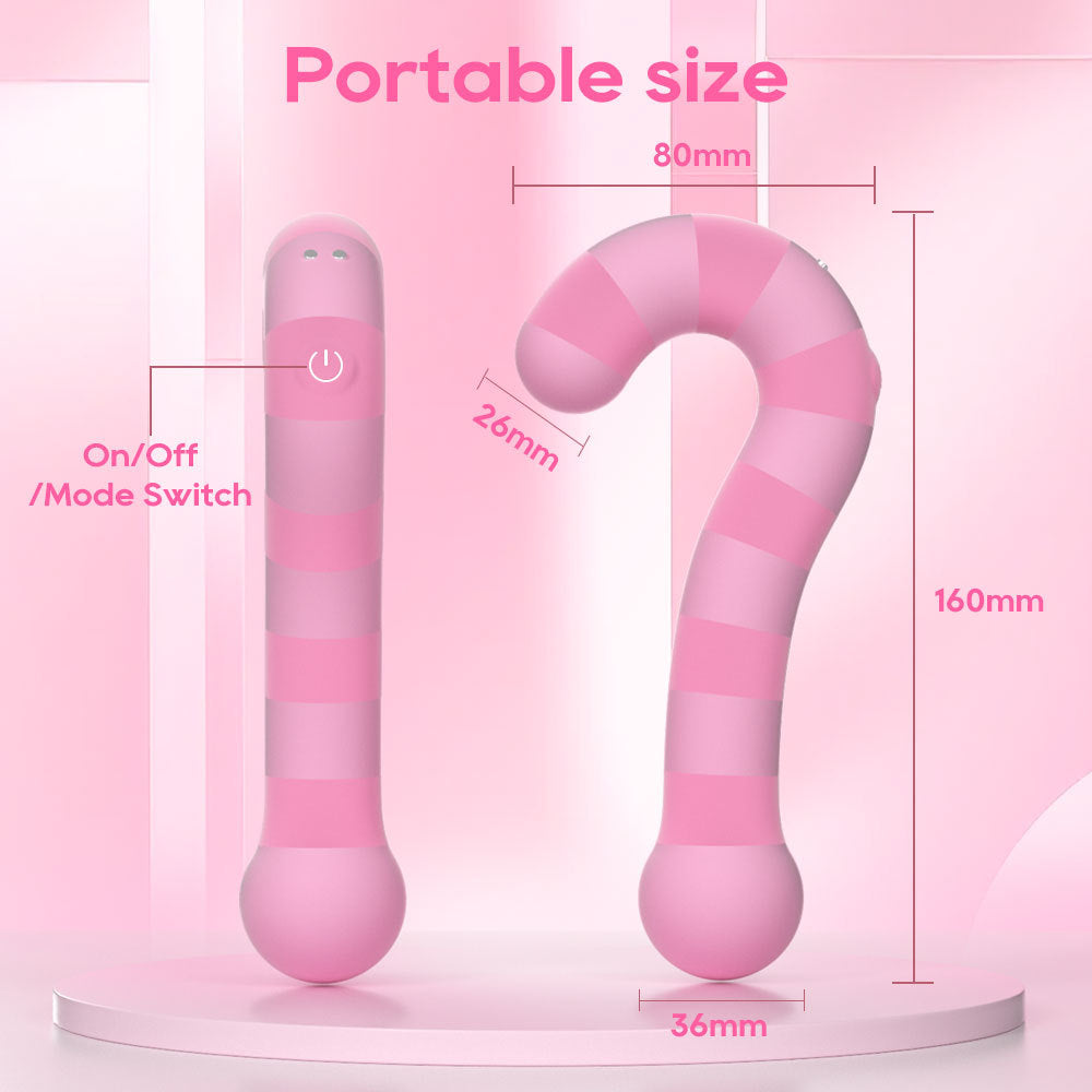 Double-headed Vibrating G-spot Clitoral Vibrator With APP Control