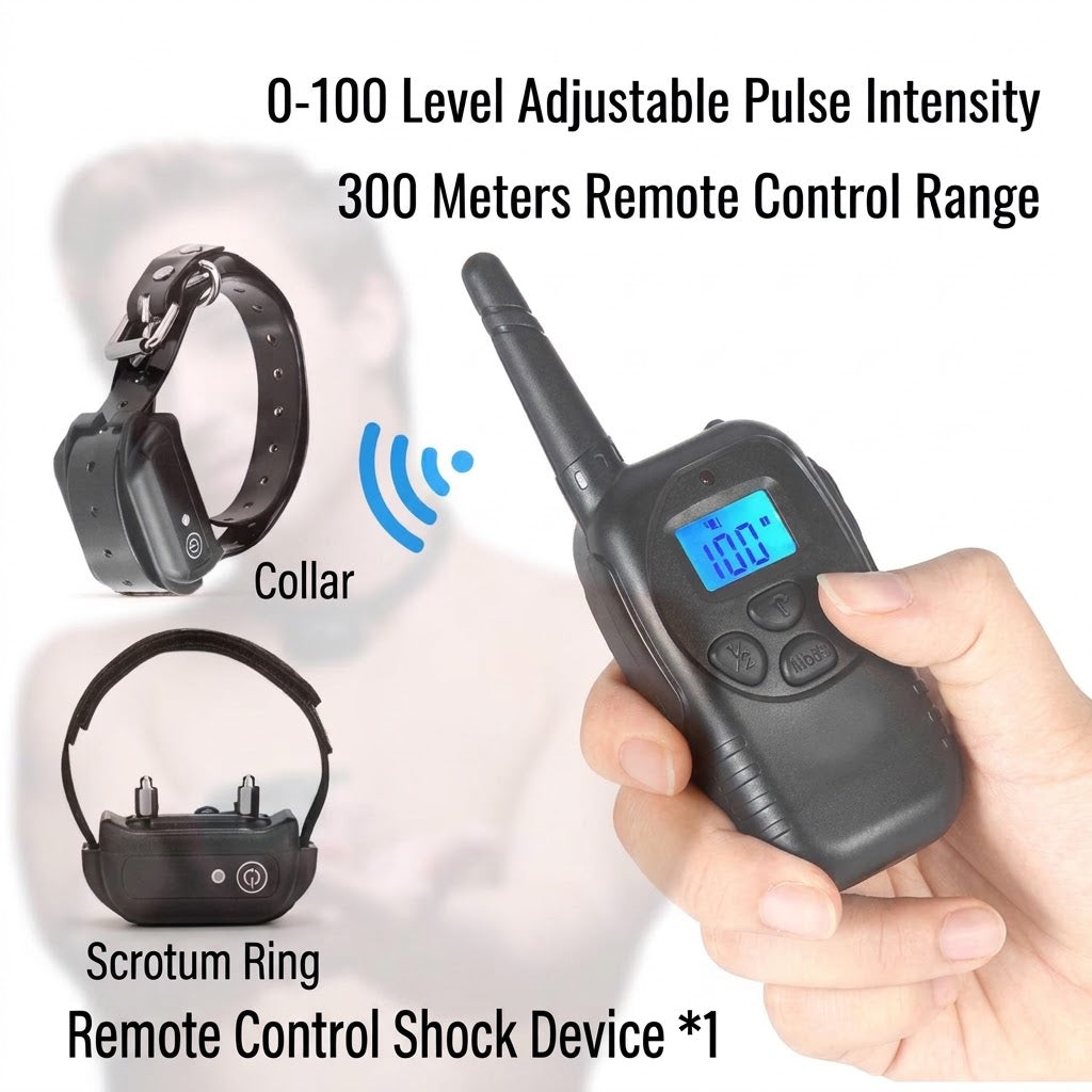 Shock Ring – Long-Range Electro-Stimulation Testicle Ring
