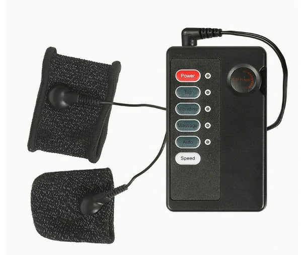 E-Stim Conductive Fiber Cock Ring & Stamina Trainer