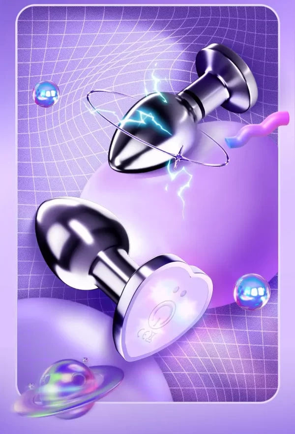 Glowing LED Tail Butt Plug  3 Sizes