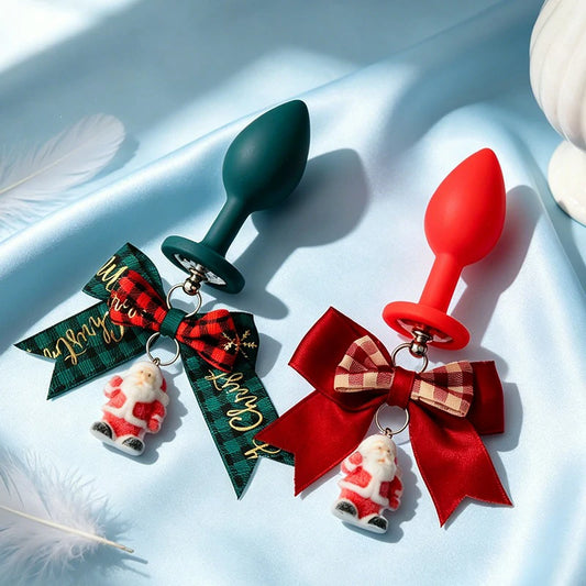 Holiday Edition Silicone Butt Plug - Cute Christmas Series